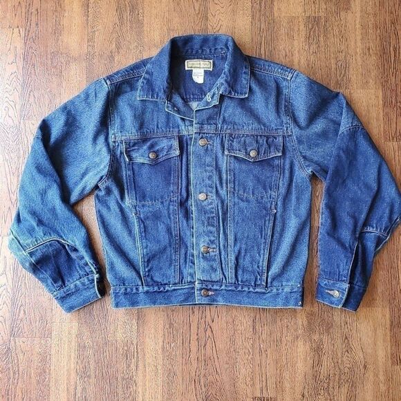 Greenbriar Mens Sz Small Denim Jean Jacket - Picture 1 of 8